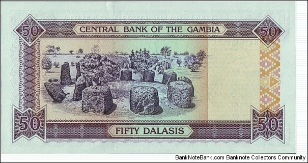 Banknote from Gambia year 0