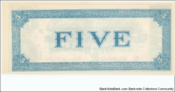 Banknote from USA year 1864