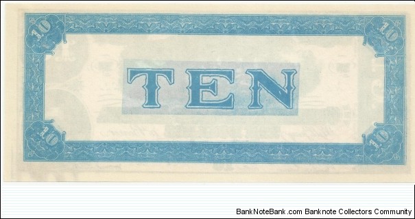 Banknote from USA year 1864