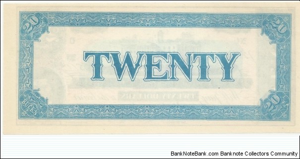 Banknote from USA year 1864