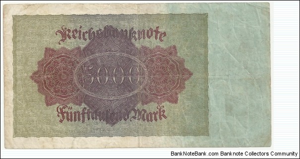 Banknote from Germany year 1922