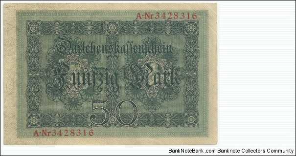 Banknote from Germany year 1914