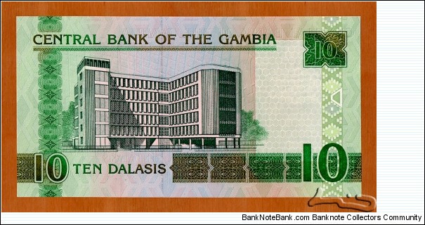 Banknote from Gambia year 2006