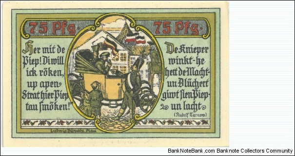 Banknote from Germany year 1922