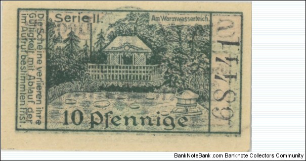 Banknote from Germany year 1921