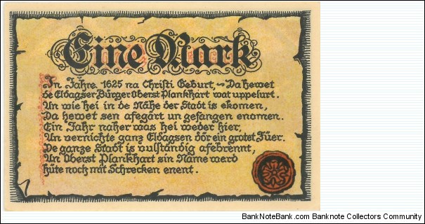 Notgeld Banknote