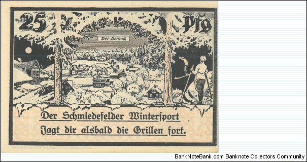 Banknote from Germany year 1921