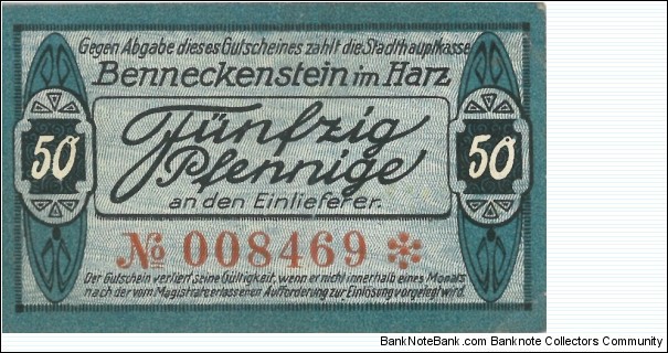 Banknote from Germany year 1920