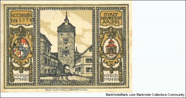 German Notgeld Banknote