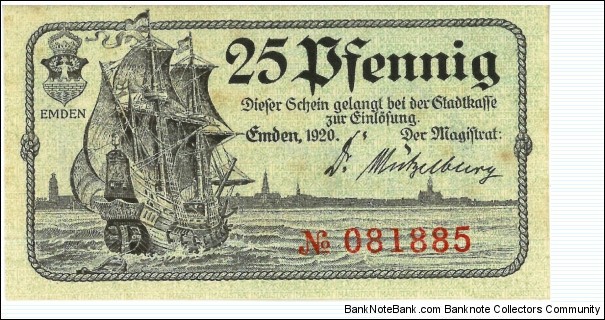 Notgeld Banknote