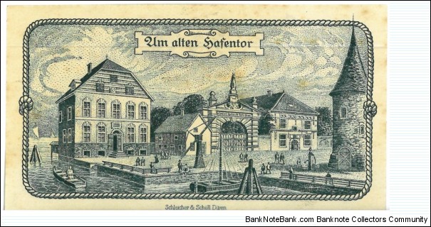 Banknote from Germany year 1920