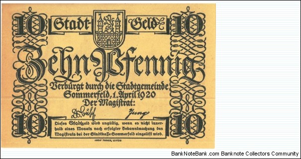 Notgeld Banknote