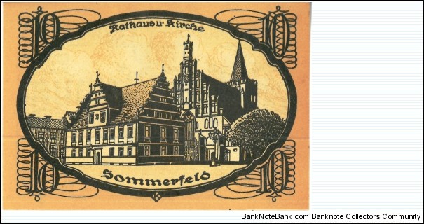 Banknote from Germany year 1920