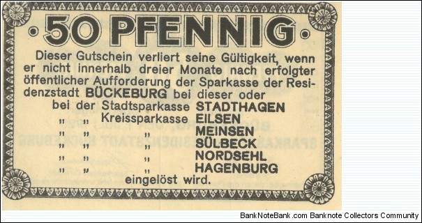 Banknote from Germany year 1920