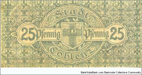 Banknote from Germany year 1920