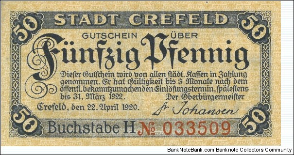 Notgeld
 Banknote