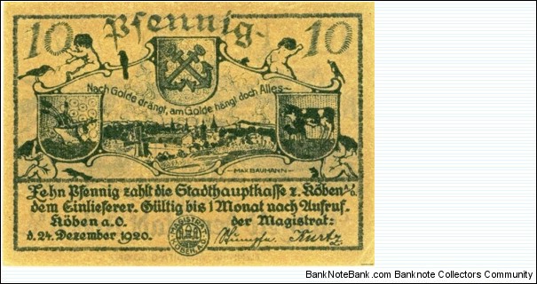 Banknote from Germany year 1921