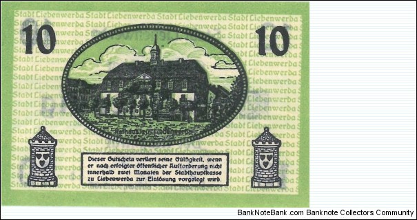 Banknote from Germany year 1919