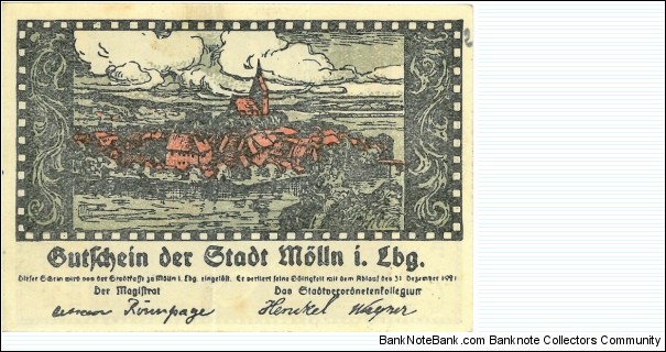 Notgeld Banknote