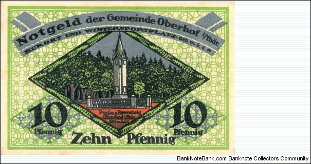 Notgeld Banknote