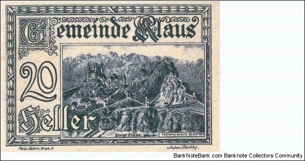 Notgeld Banknote