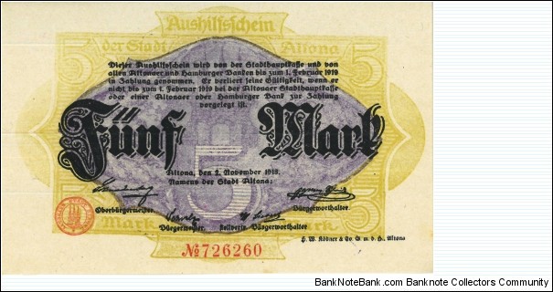 Notgeld Banknote