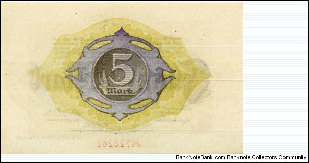 Banknote from Germany year 1918