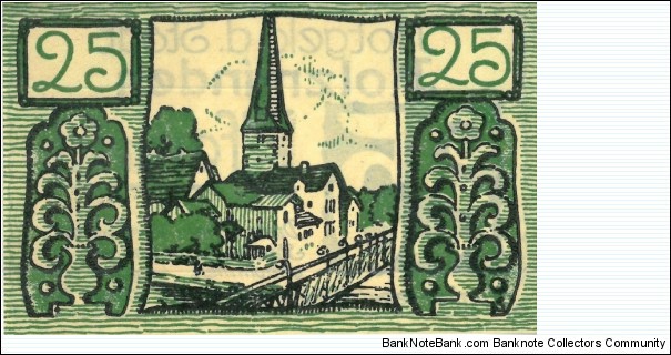 Banknote from Germany year 1921