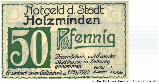 Notgeld Banknote