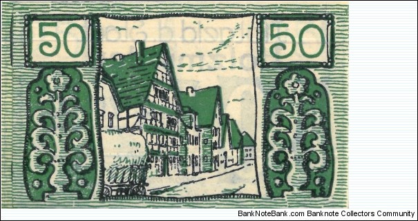 Banknote from Germany year 1921