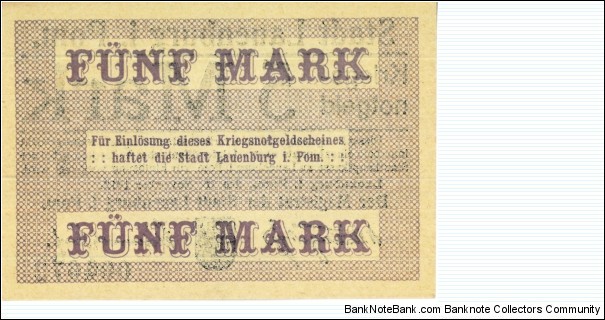 Banknote from Germany year 1918