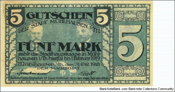 Notgeld Banknote