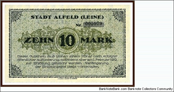 Notgeld Banknote