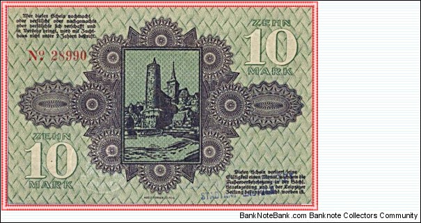 Banknote from Germany year 1918