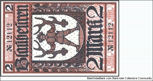 Notgeld Banknote