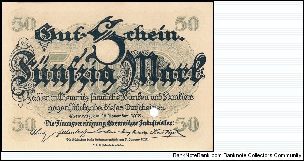 Notgeld Banknote