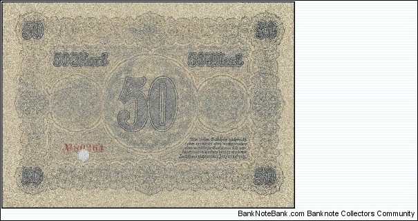 Banknote from Germany year 1918