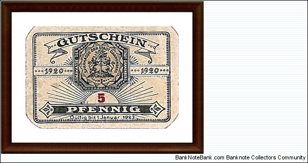 Notgeld Banknote