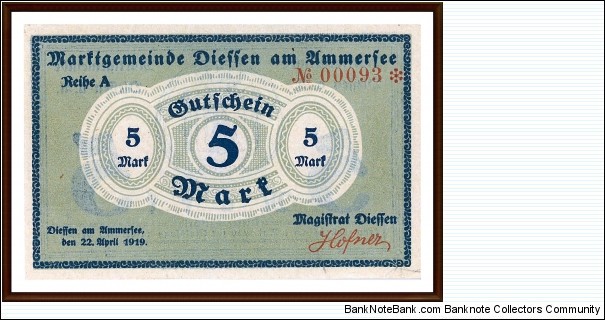 Notgeld Banknote