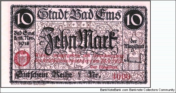 Notgeld Banknote