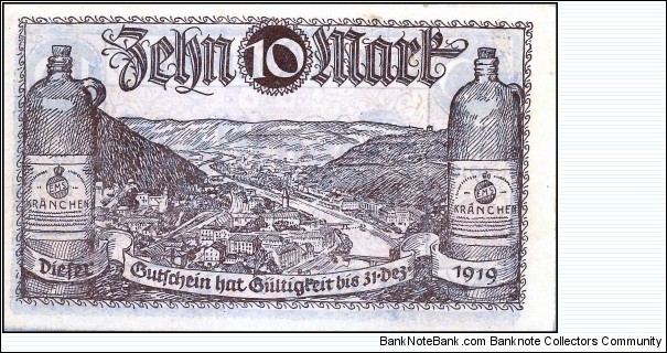 Banknote from Germany year 1918