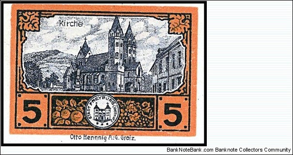 Banknote from Germany year 1920