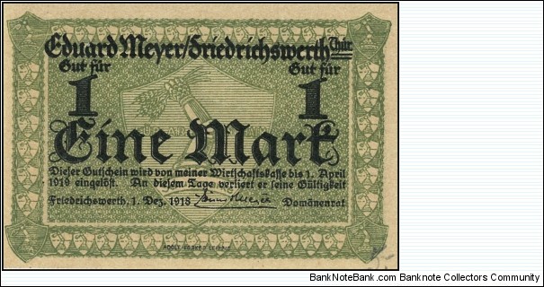 Notgeld Banknote