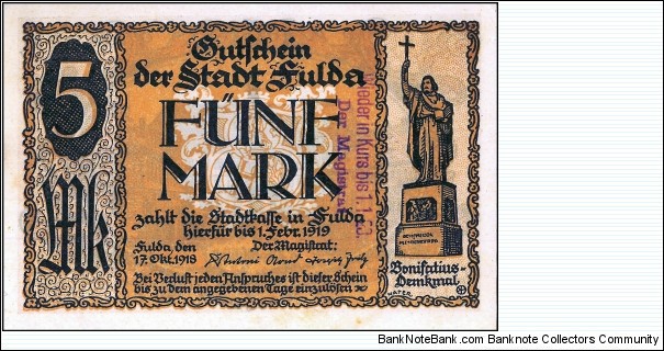 Notgeld Banknote