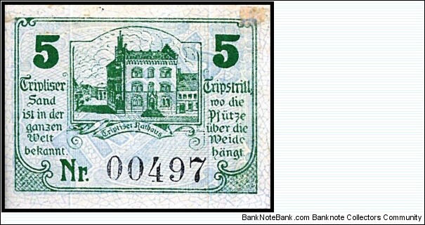 Banknote from Germany year 1920