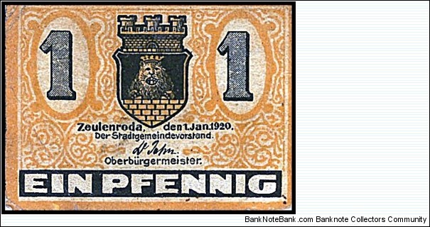 Notgeld
well-circulated Banknote