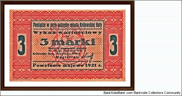 Banknote from Germany year 1921