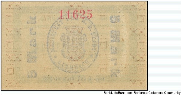 Banknote from Germany year 1918