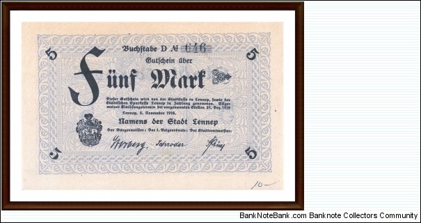 Notgeld Banknote