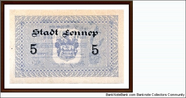 Banknote from Germany year 1918